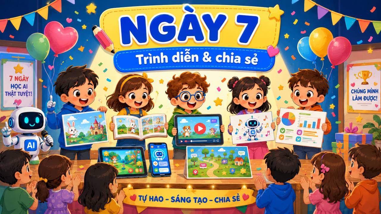 Ngày 7 – App & Chia sẻ
